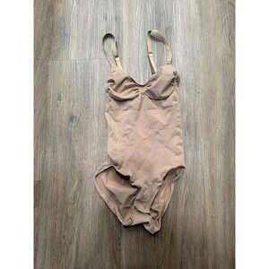 SKIMS Seamless Sculpt Thong Bodysuit Color Mica Size 2X/3X